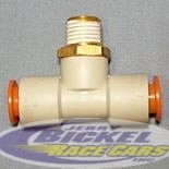 Branch Tee 1/8NPT 1/4